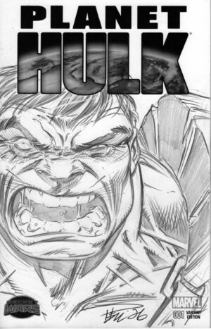Sketch Cover, Planet Hulk